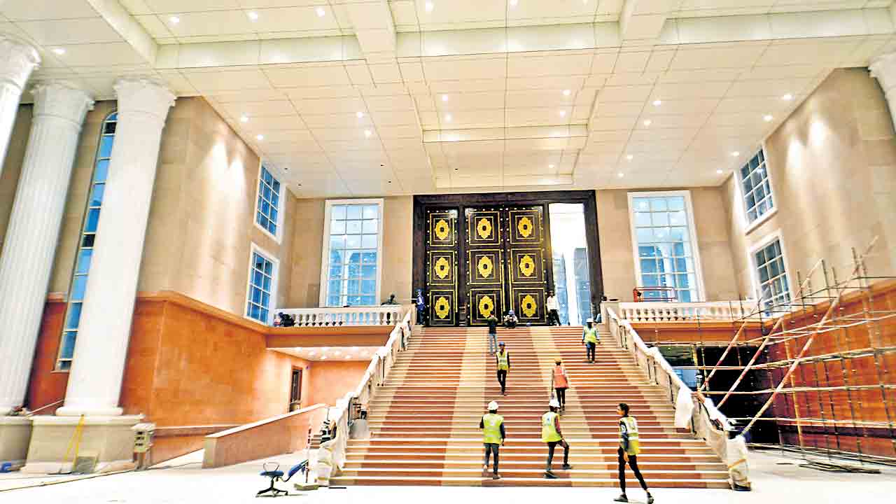 Telangana Secretariat |  చరిత్రలో నిలిచే పాలన సౌధం తెలంగాణ సచివాలయం