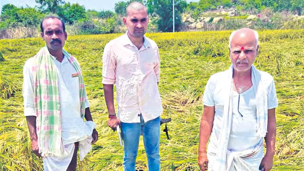 ఆగంజేసిన వాన రైతు గోస‌..