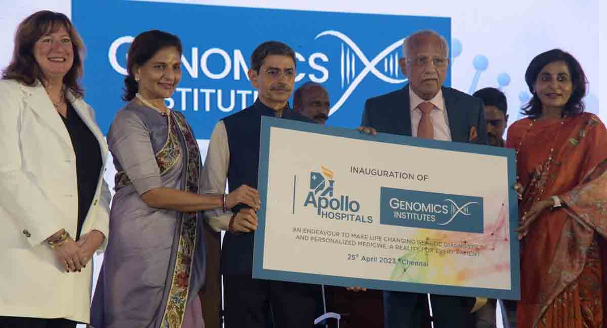 హైదరాబాద్‌లో అపోలో జినోమిక్స్‌