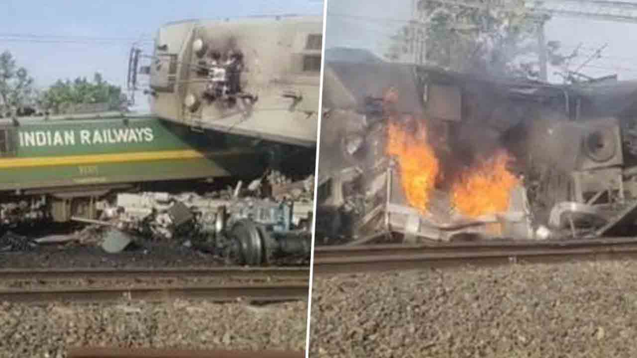 Goods trains | ఒకే ట్రాక్‌పై ఎదురెదురుగా వచ్చిన గూడ్స్‌ రైళ్లు.. తర్వాత ఏమైందంటే..