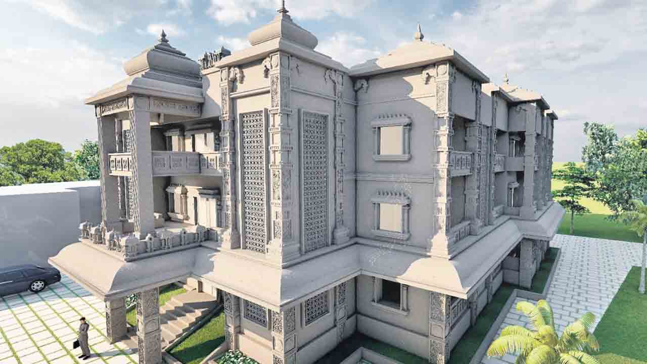 హరిత భవన్‌కు ఆధ్యాత్మిక హంగులు