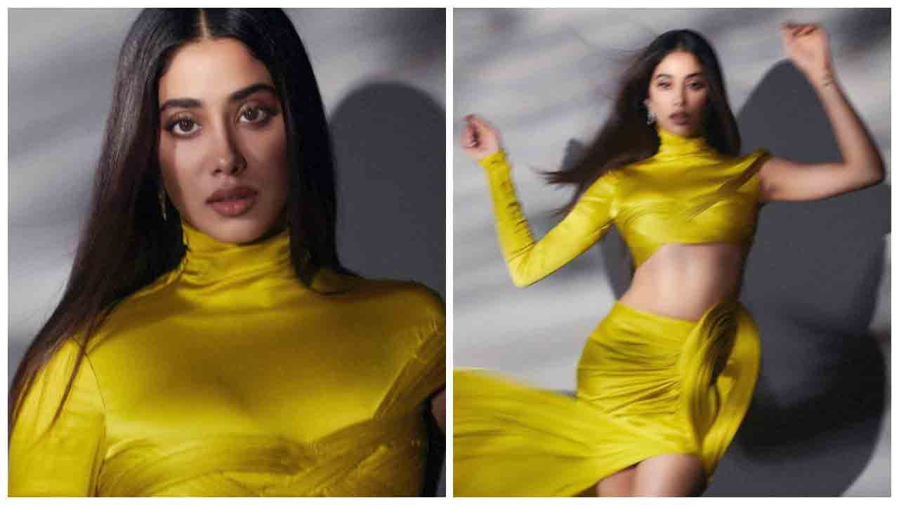 Janhvi Kapoor | స్టైలిష్ డ్రెస్‌లో జాన్వీకపూర్‌ ధగధగలు..