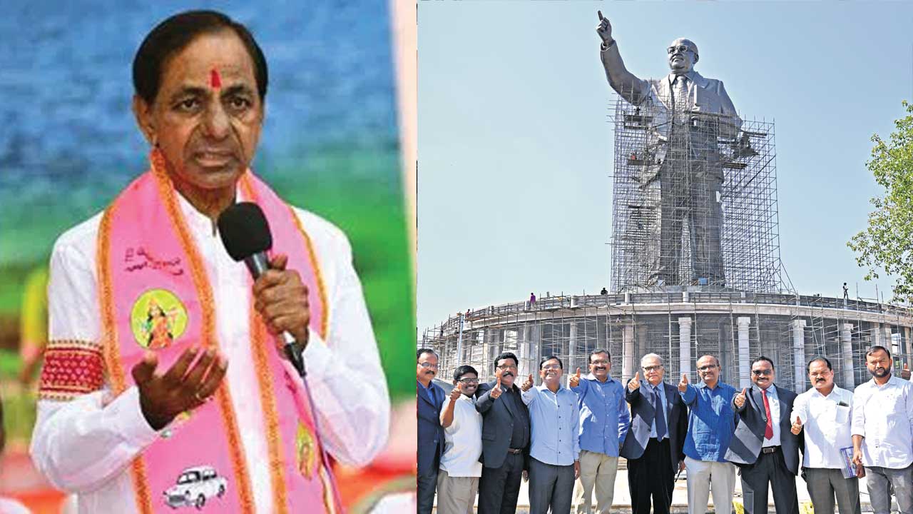 అంబేద్కర్‌ ఆశయాలకు రూపం కేసీఆర్‌
