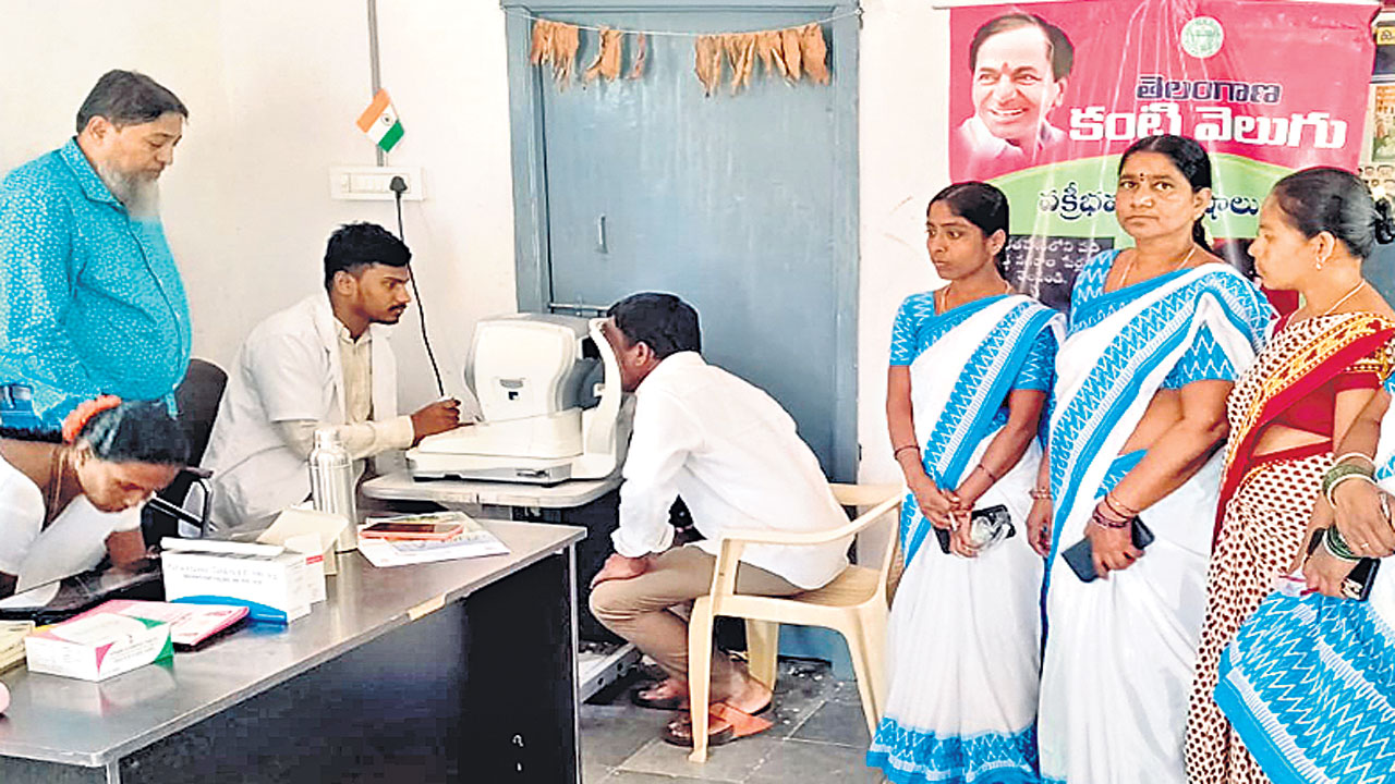 జోరుగా సాగుతున్న ‘కంటివెలుగు’