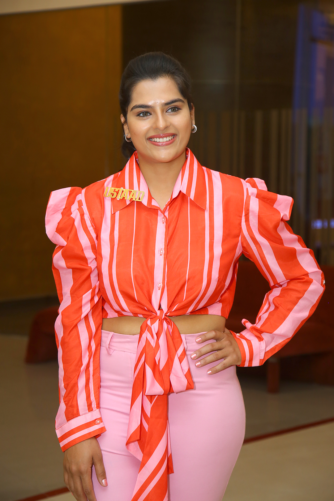 Kavya Kalyan Ram At Ustaad Movie Trailer Launch