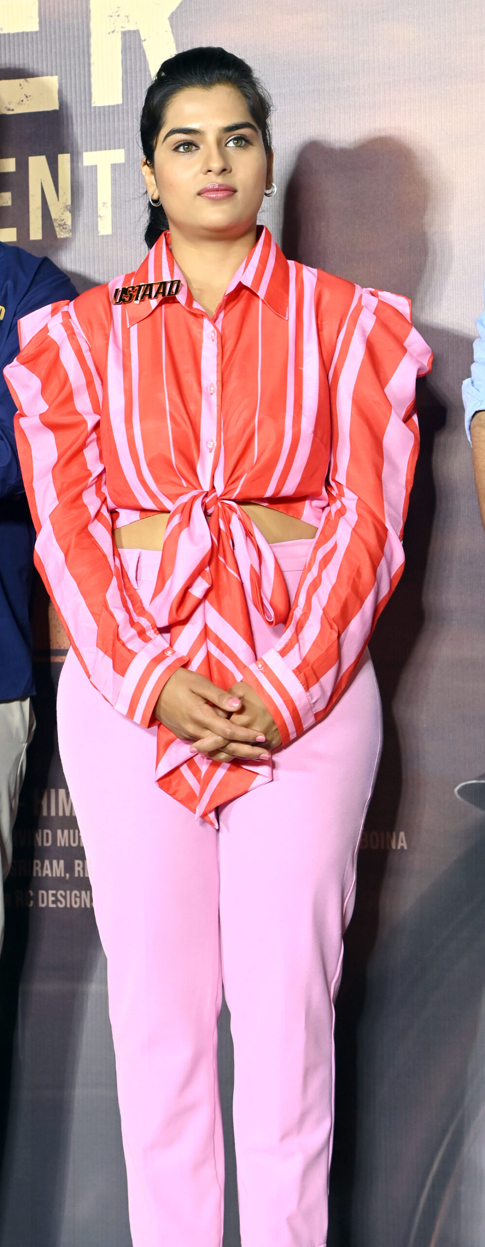 Kavya Kalyan Ram At Ustaad Movie Trailer Launch