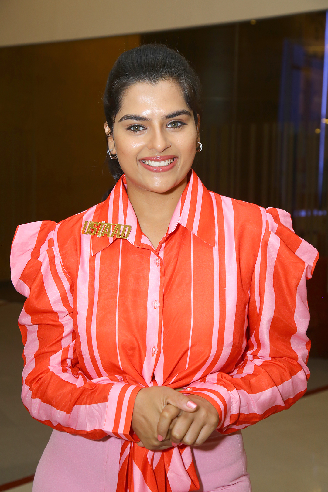 Kavya Kalyan Ram At Ustaad Movie Trailer Launch