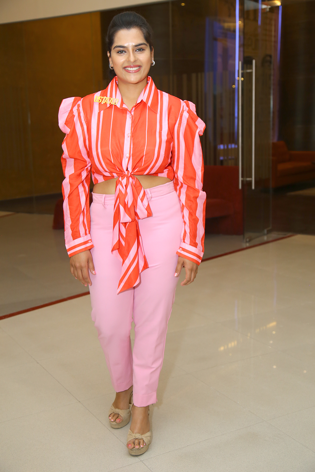 Kavya Kalyan Ram At Ustaad Movie Trailer Launch