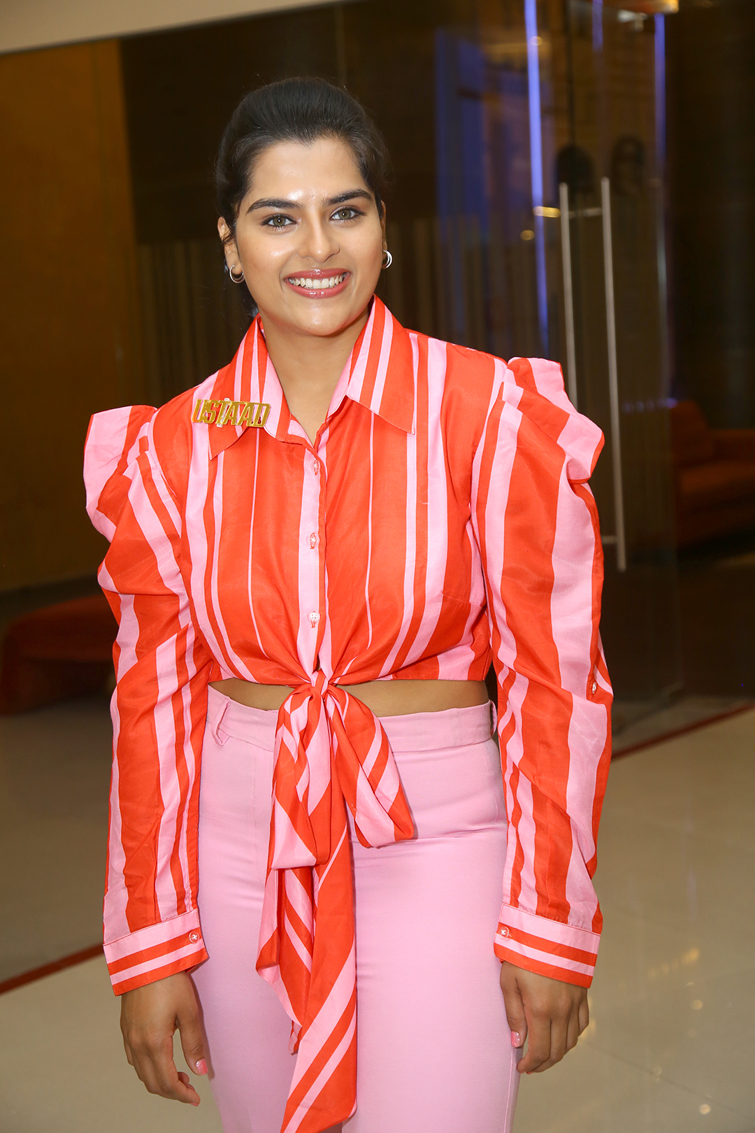Kavya Kalyan Ram At Ustaad Movie Trailer Launch