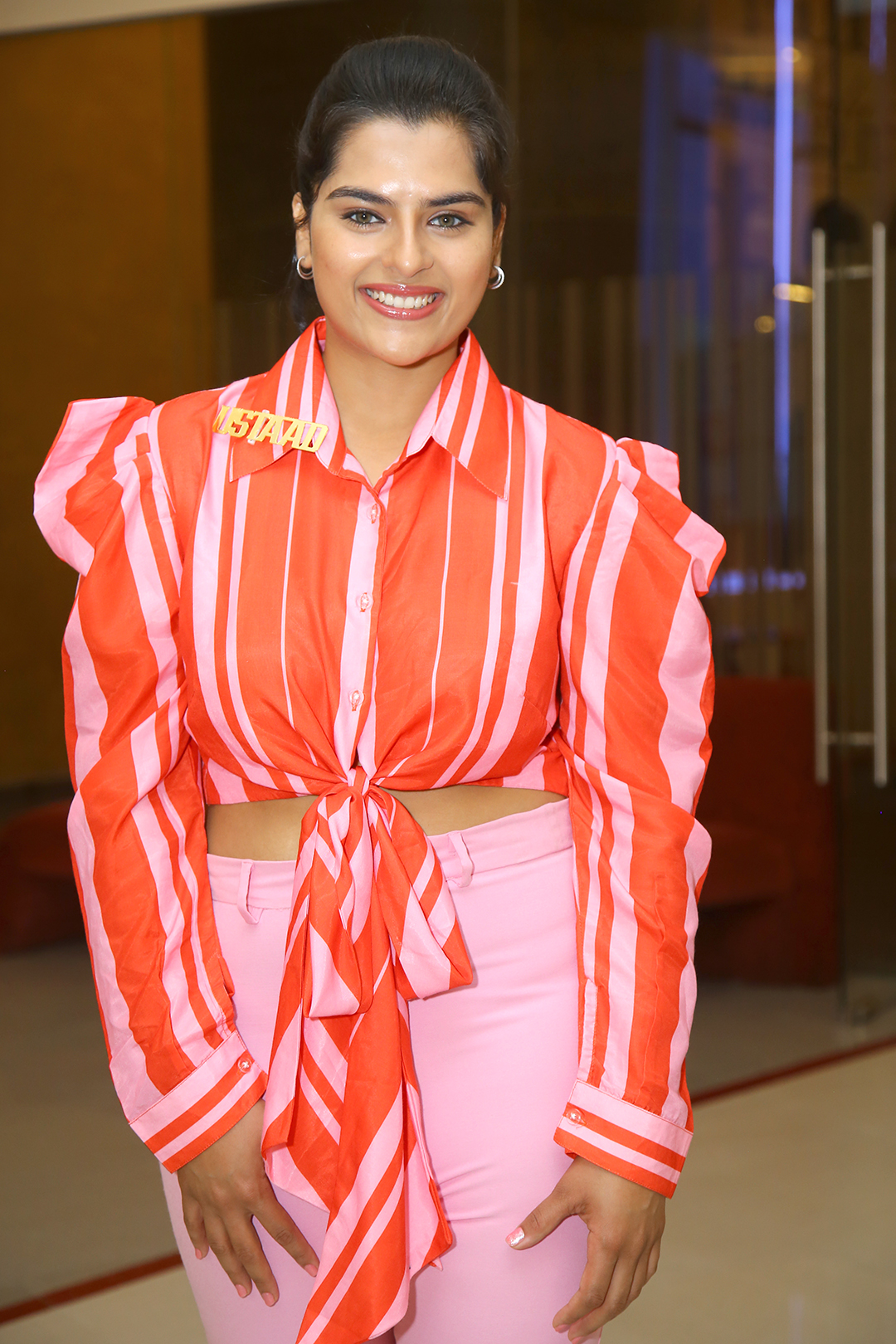 Kavya Kalyan Ram At Ustaad Movie Trailer Launch