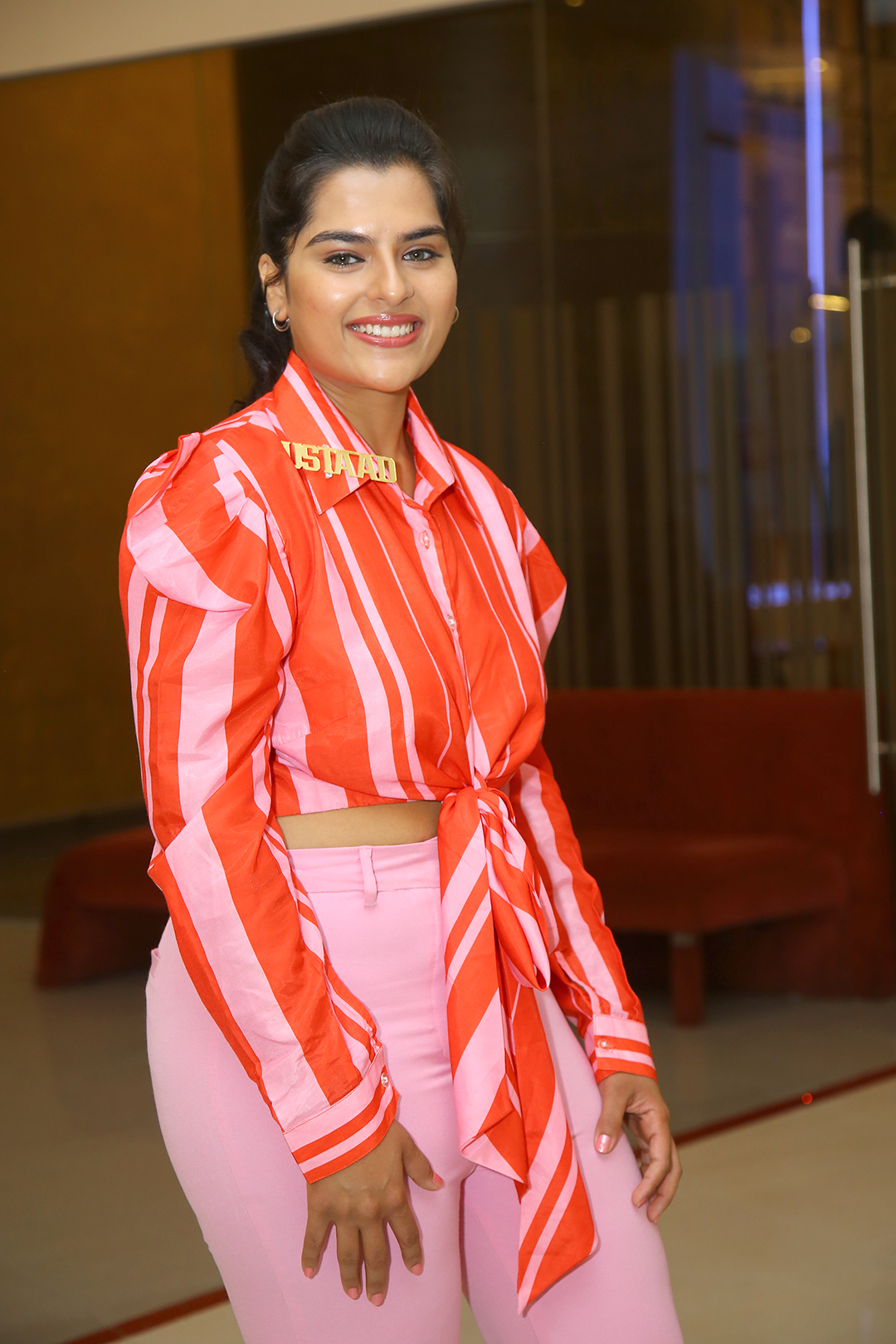 Kavya Kalyan Ram At Ustaad Movie Trailer Launch