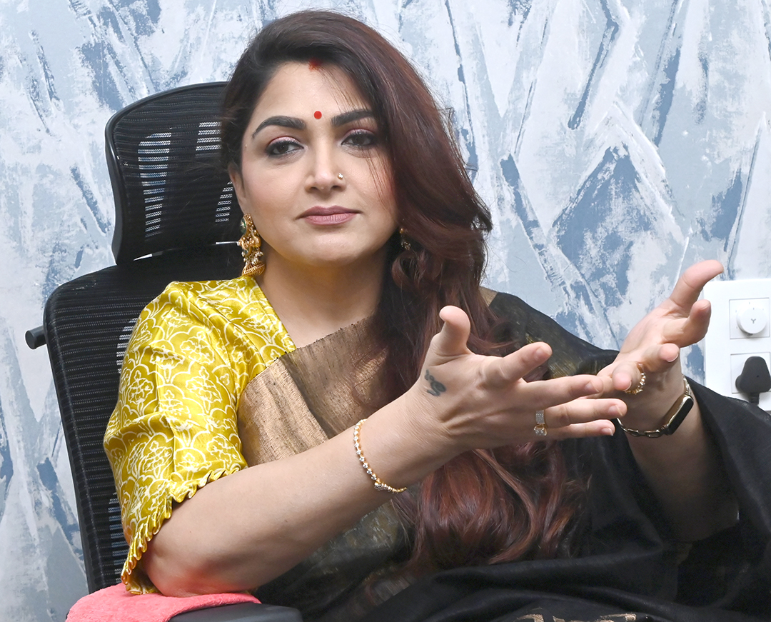 Kushboo At Rama Banam Movie Interviews