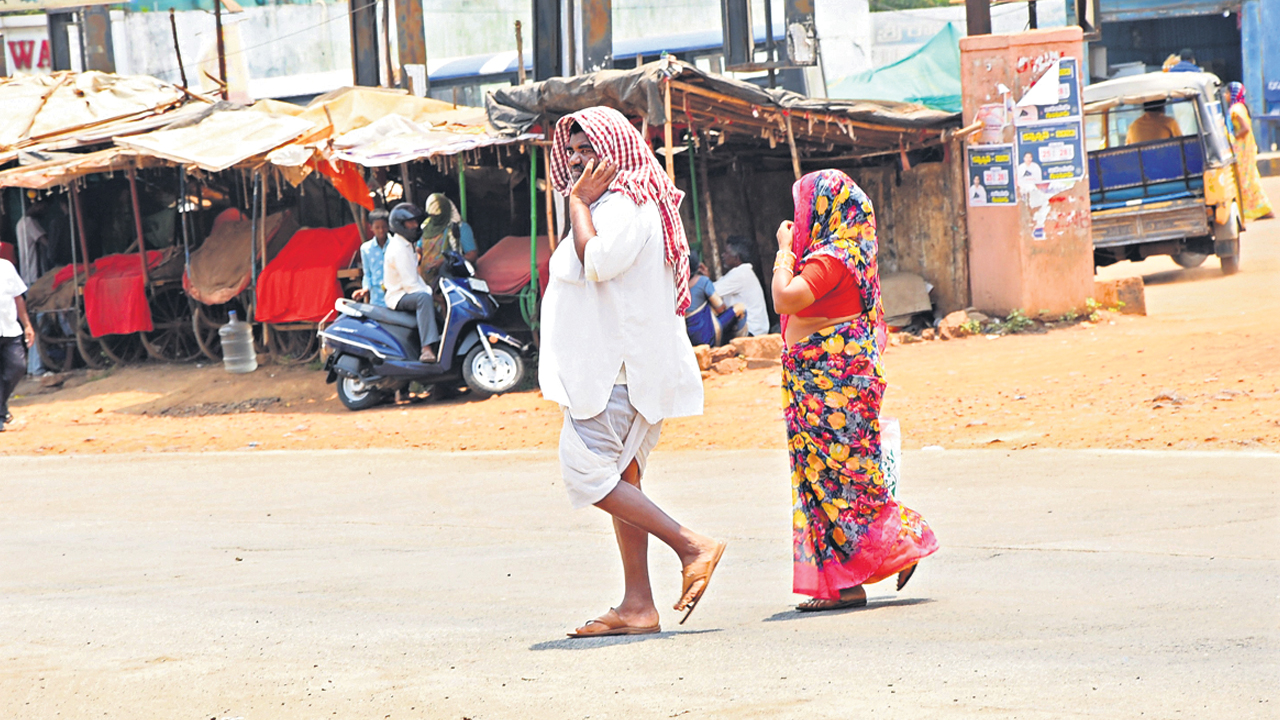 భానుడి భ‌గ‌భ‌గ‌