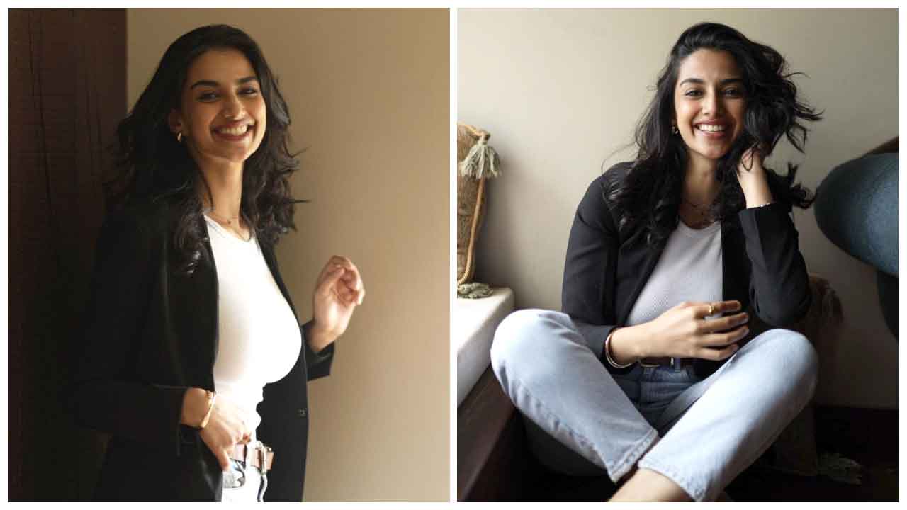 Meenakshi Chaudhary | చిరునవ్వుతో మదిని దోచేస్తున్న మీనాక్షి చౌదరి..