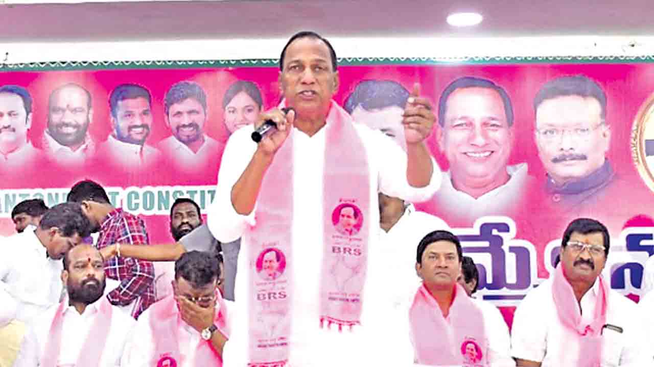 కంటోన్మెంట్‌కు తాగునీరు బీఆర్‌ఎస్‌ ఘనతే