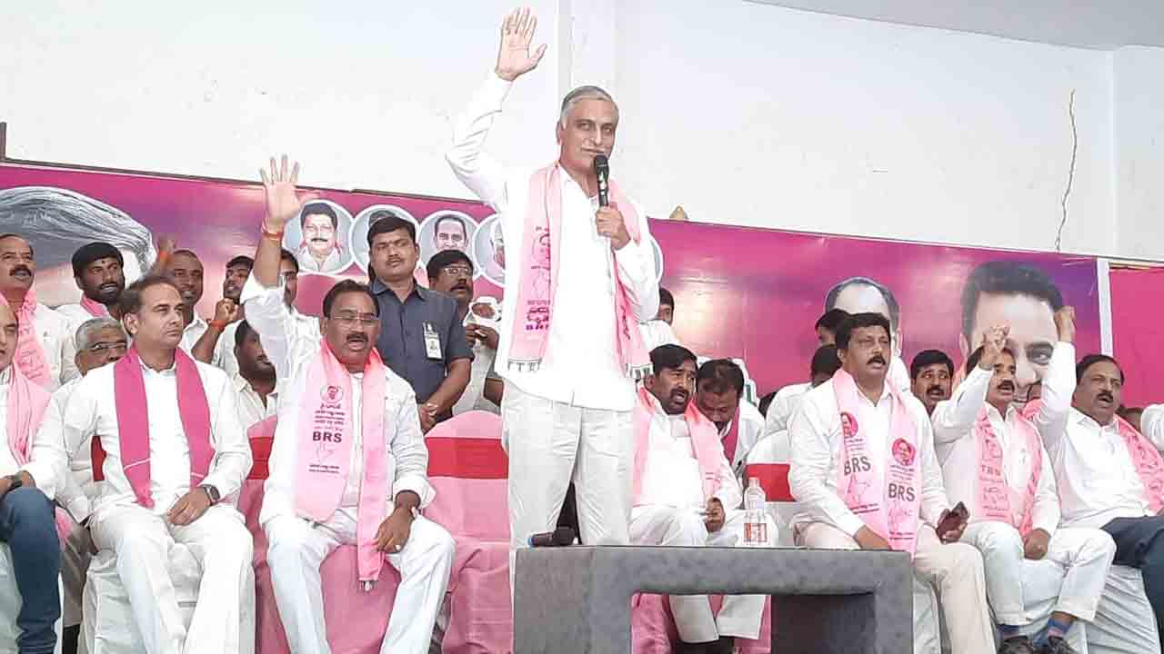 Minister Harish Rao | BRS పార్టీవి పథకాలు.. BJP వి పన్నాగాలు: మంత్రి హరీశ్‌రావు