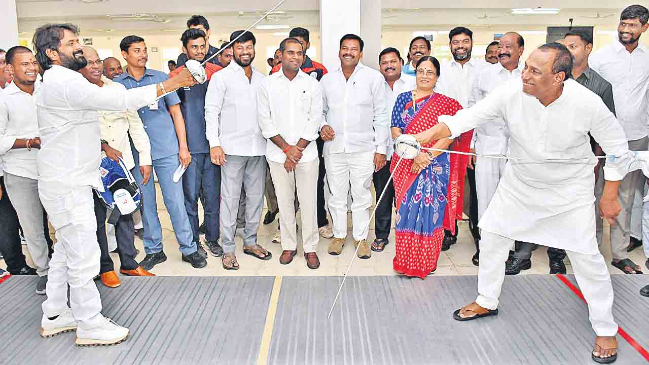 క్రీడా రంగానికి ప్రభుత్వం పెద్దపీట