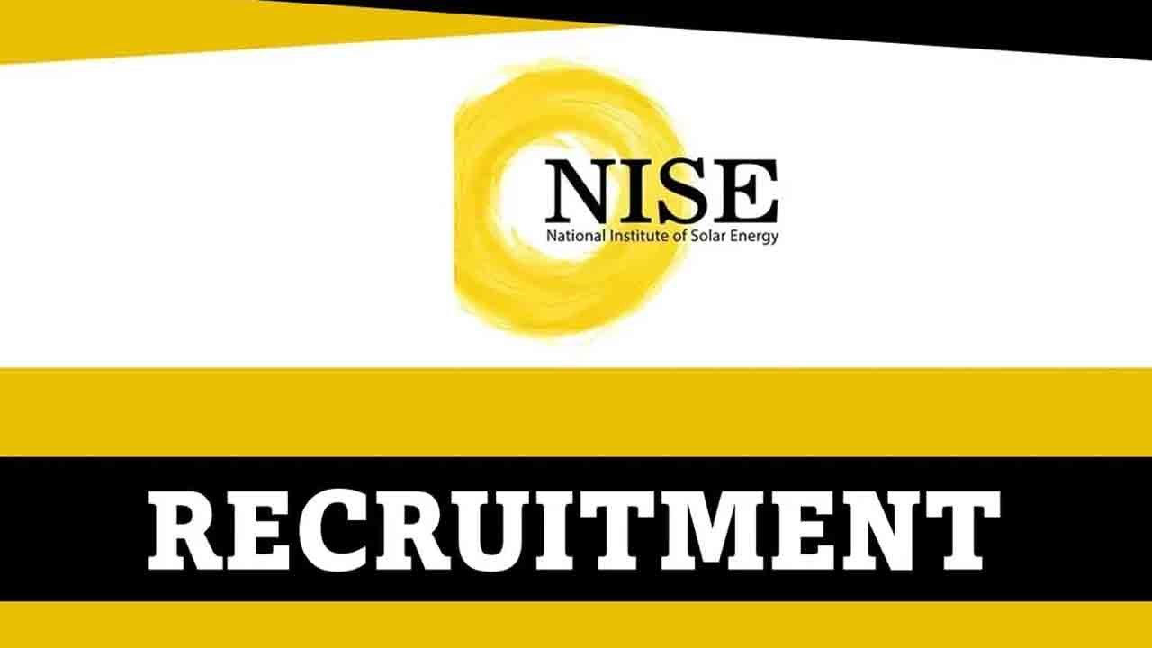 NISE Recruitment | ఎన్ఐఎస్ఈలో 10 ప్రాజెక్ట్ ఇంజినీర్ పోస్టులు