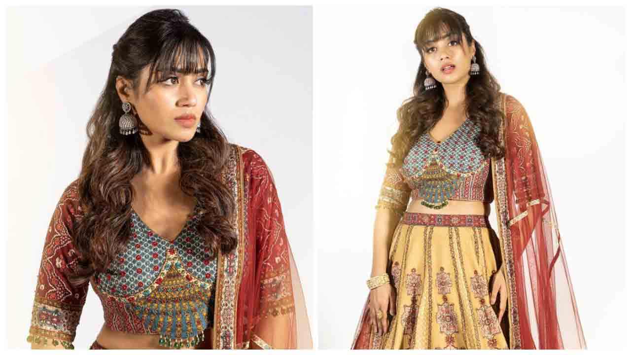 Nivetha Pethuraj | లంగా ఓణీలో మురిపిస్తున్న నివేదా పేతురాజ్..