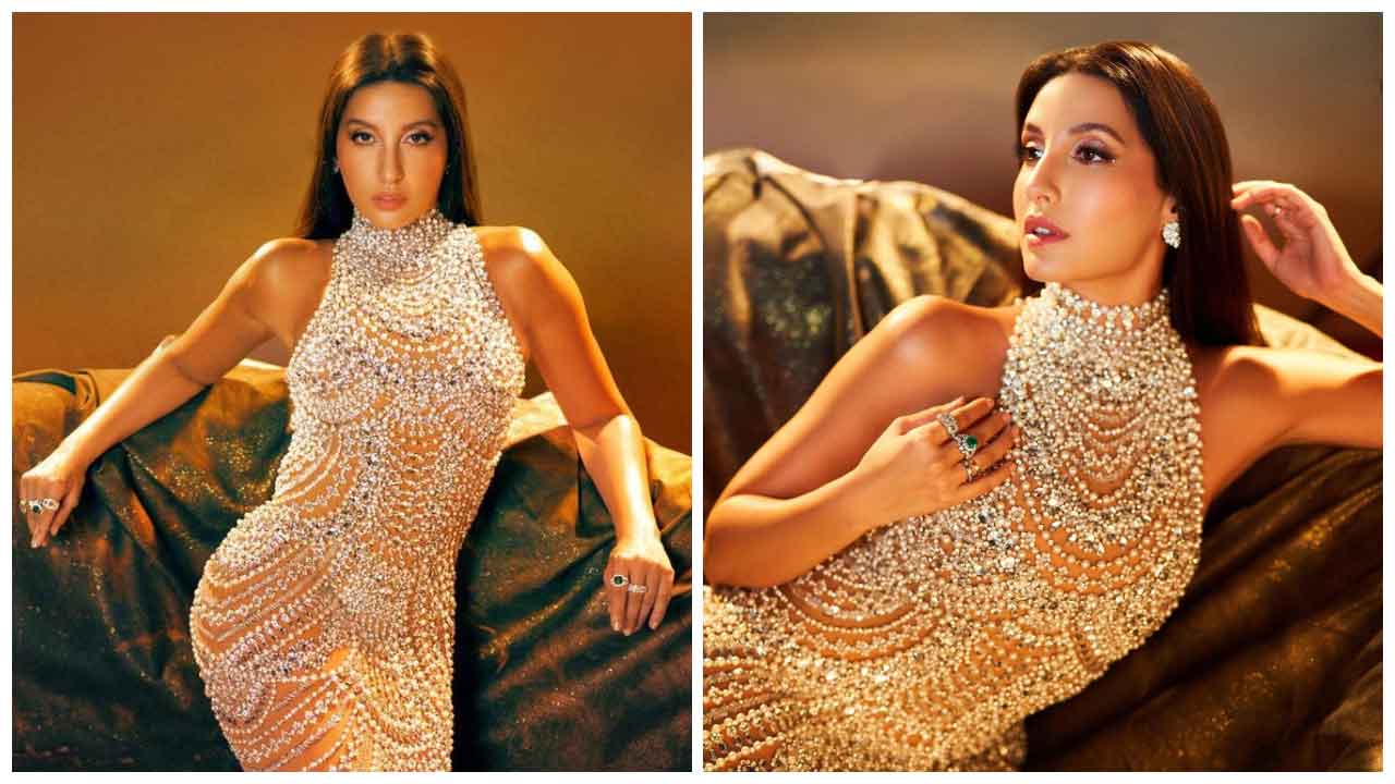 Nora Fatehi | చందమామలా కుర్రకారు మనసు దోచేస్తున్న నోరా ఫతేహి..