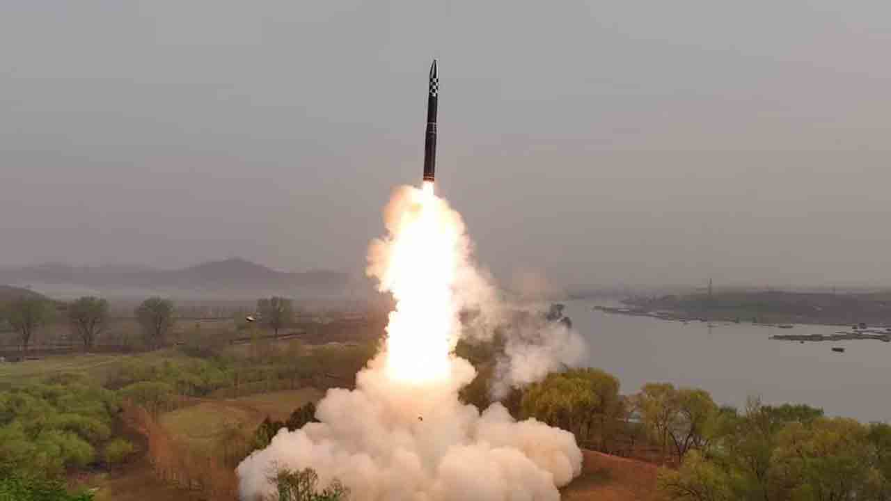 North Korea | సాలిడ్‌ ఫ్యూయల్‌ ఖండాంతర క్షిపణిని పరీక్షించిన ఉత్తర కొరియా