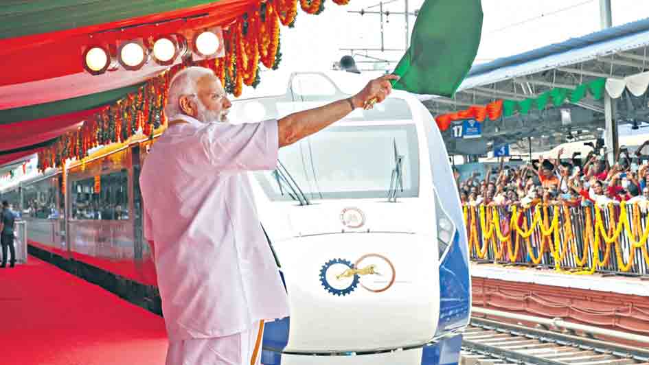 వందే భారత్ కు 16వ సారి…