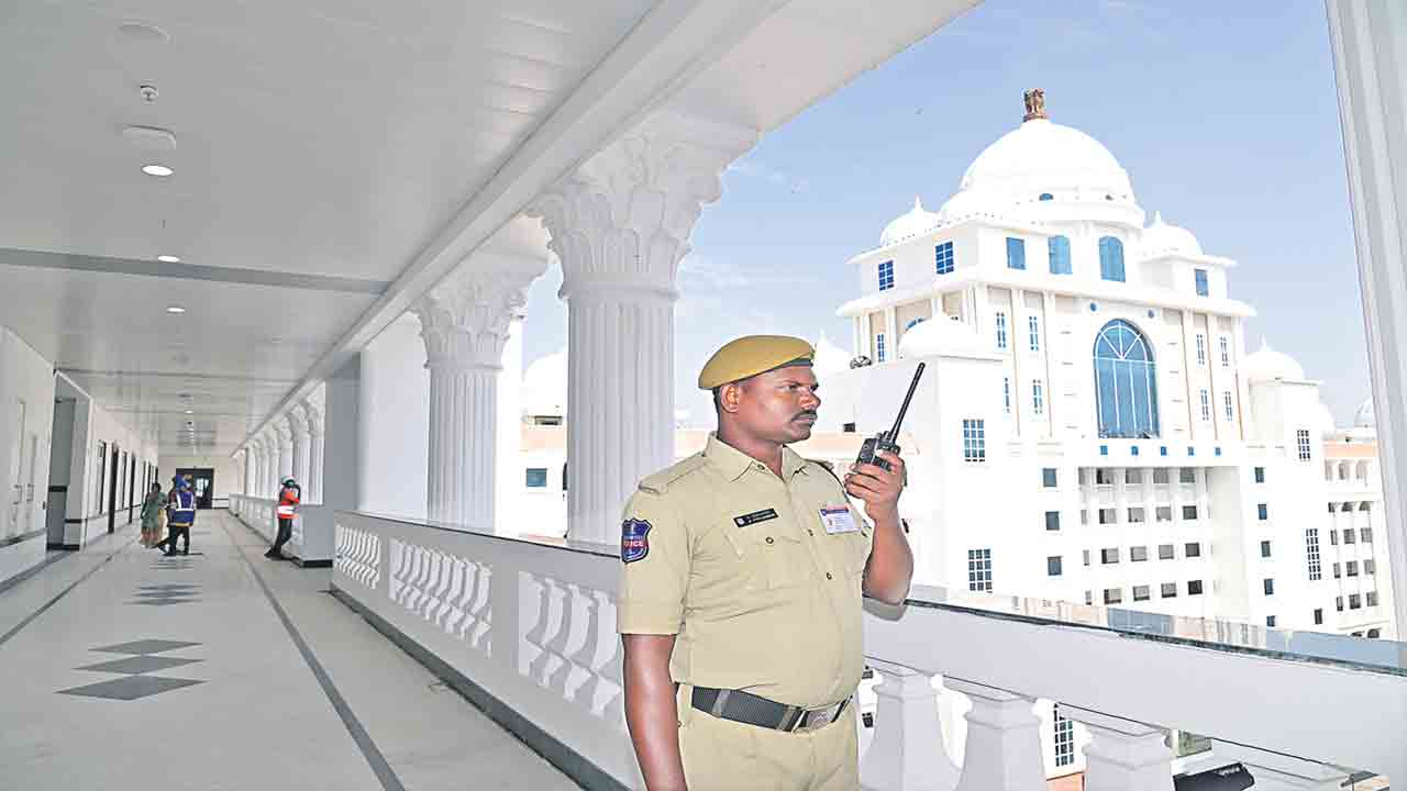 Secretariat |  నేడు నూతన సచివాలయ ప్రారంభోత్సవం.. వెయ్యి మంది పోలీసులతో భద్రత