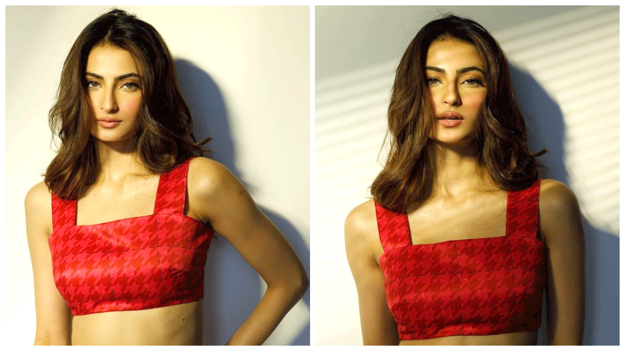 Palak Tiwari | రెడ్ మిర్చిలా ఘాటెక్కిస్తున్న పాలక్ తివారీ..