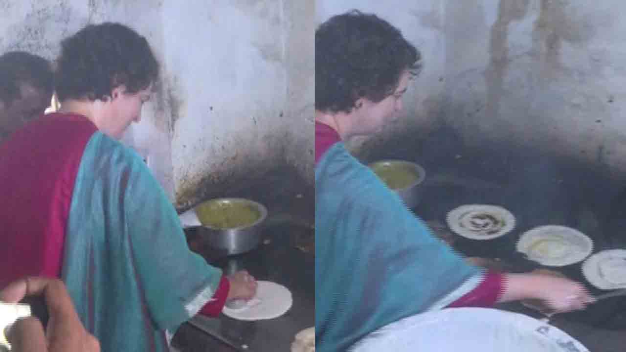 Priyanka Gandhi | హోటల్‌లో దోశలు వేసిన ప్రియాంక గాంధీ.. వీడియో వైరల్‌..!