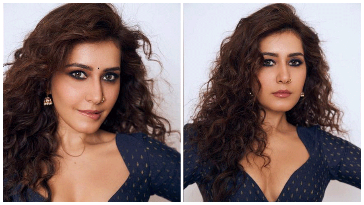 Raashi Khanna | మత్తెక్కించే చూపులతో పిచ్చెక్కిస్తున్న రాశి ఖన్నా..