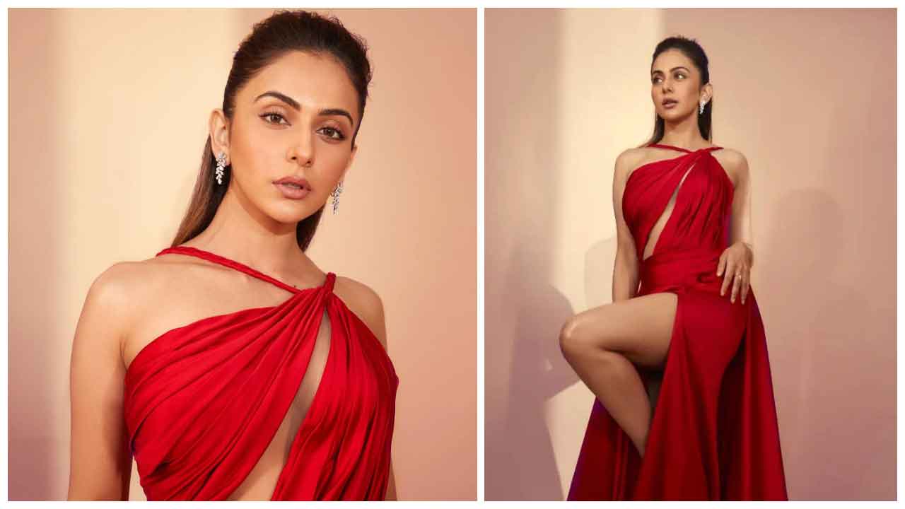 Rakul Preet Singh | రెడ్ మిర్చీలా టెంపరేచర్ పెంచేస్తోన్న రకుల్‌ ప్రీత్‌ సింగ్..