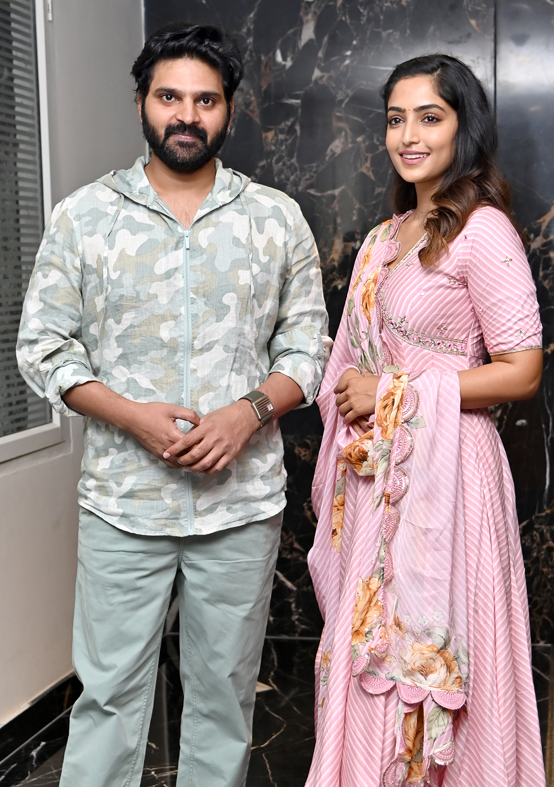 Reba Monica John At Samajavaragamana Movie Teaser Launch