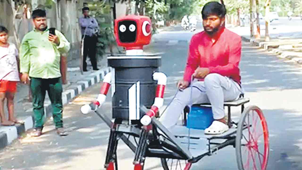 రోబో రిక్షావాలా కావాలా!