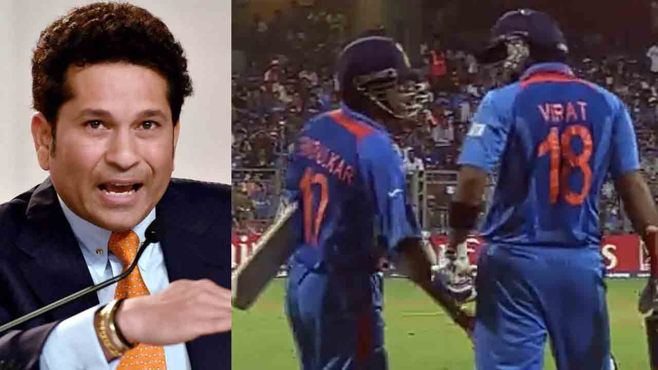 Sachin Tendulkar | 2011 వ‌ర‌ల్డ్ క‌ప్ ఫైన‌ల్లో కోహ్లీతో ఏం చెప్పారు?.. స‌చిన్ స‌మాధాన‌మిదే