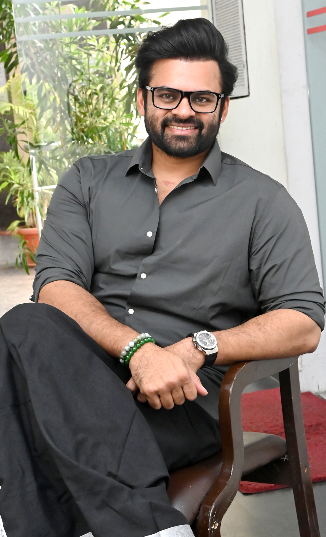 Sai Dharam Tej At Virupaksha Movie Interview