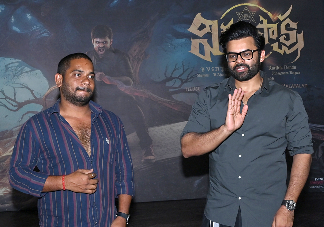 Sai Dharam Tej At Virupaksha Movie Interview