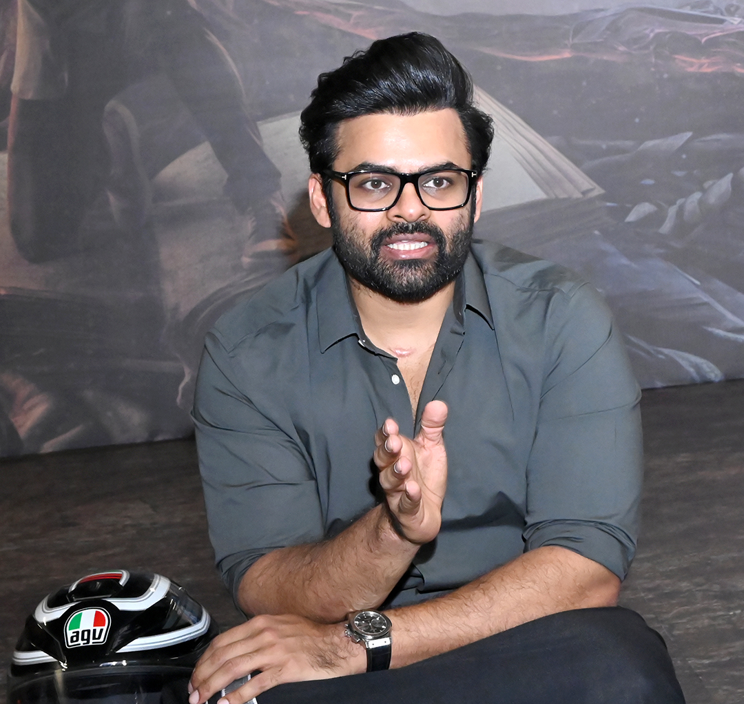 Sai Dharam Tej At Virupaksha Movie Interview