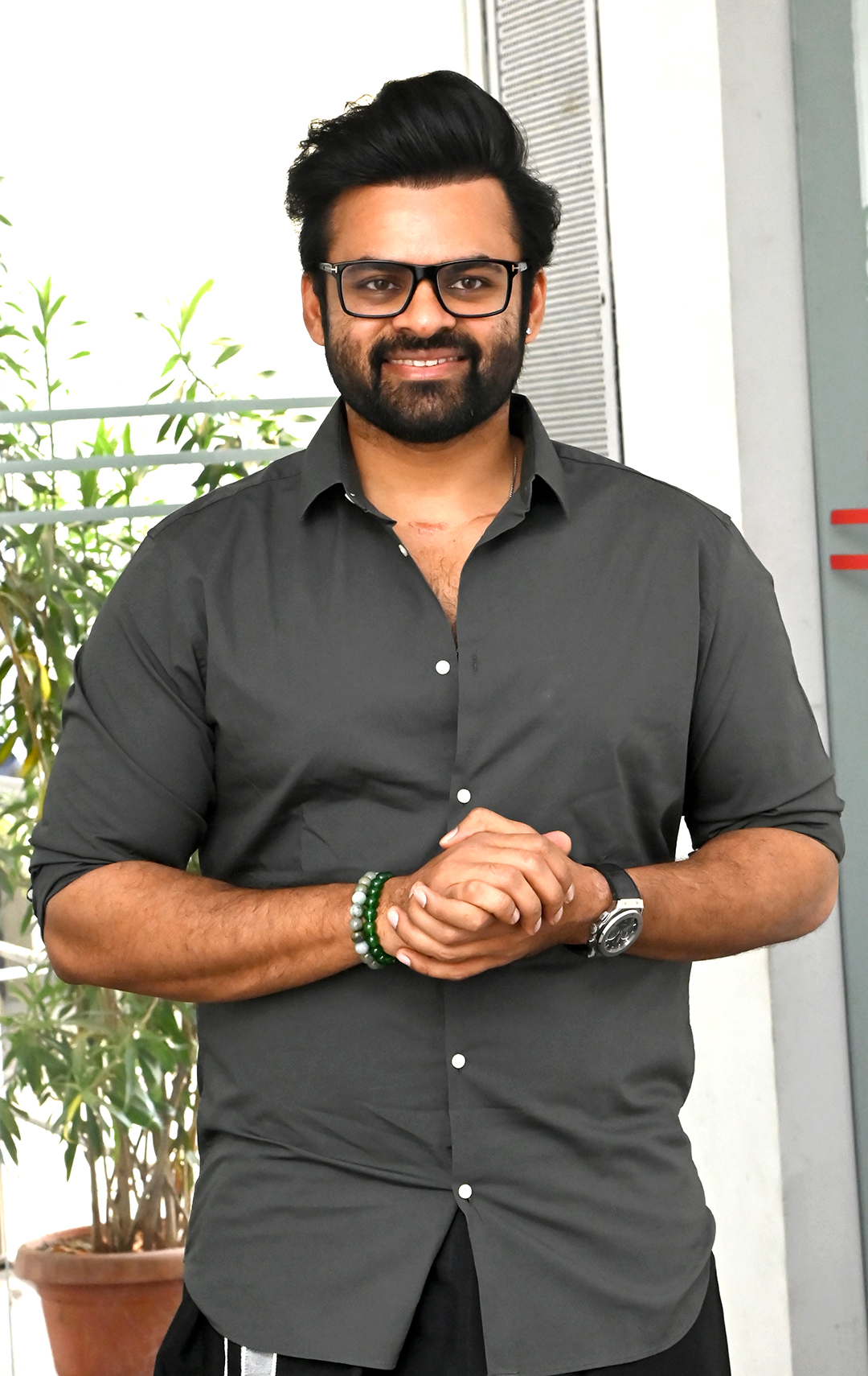 Sai Dharam Tej At Virupaksha Movie Interview