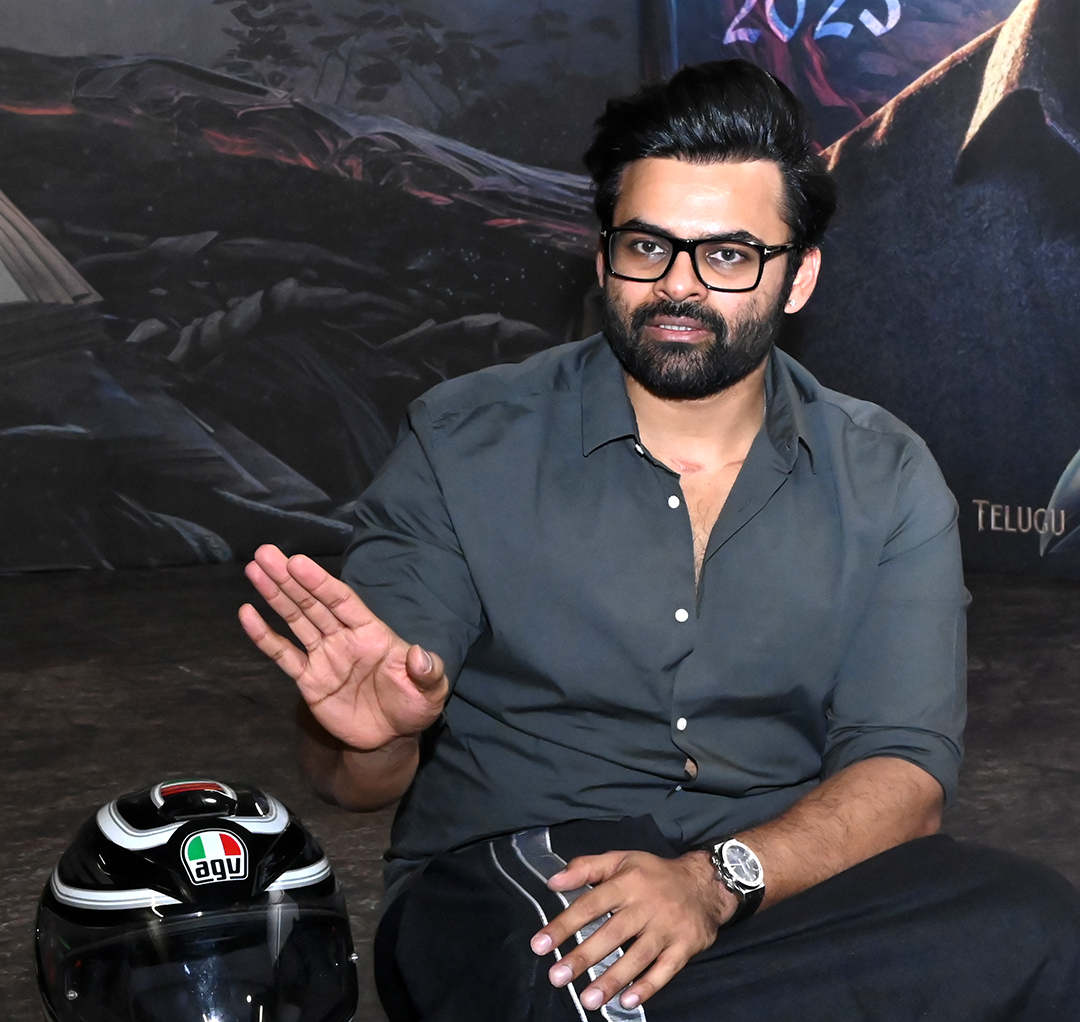 Sai Dharam Tej At Virupaksha Movie Interview
