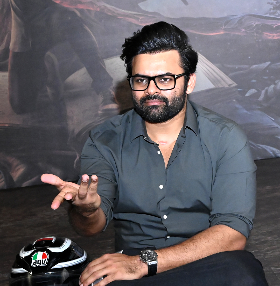 Sai Dharam Tej At Virupaksha Movie Interview