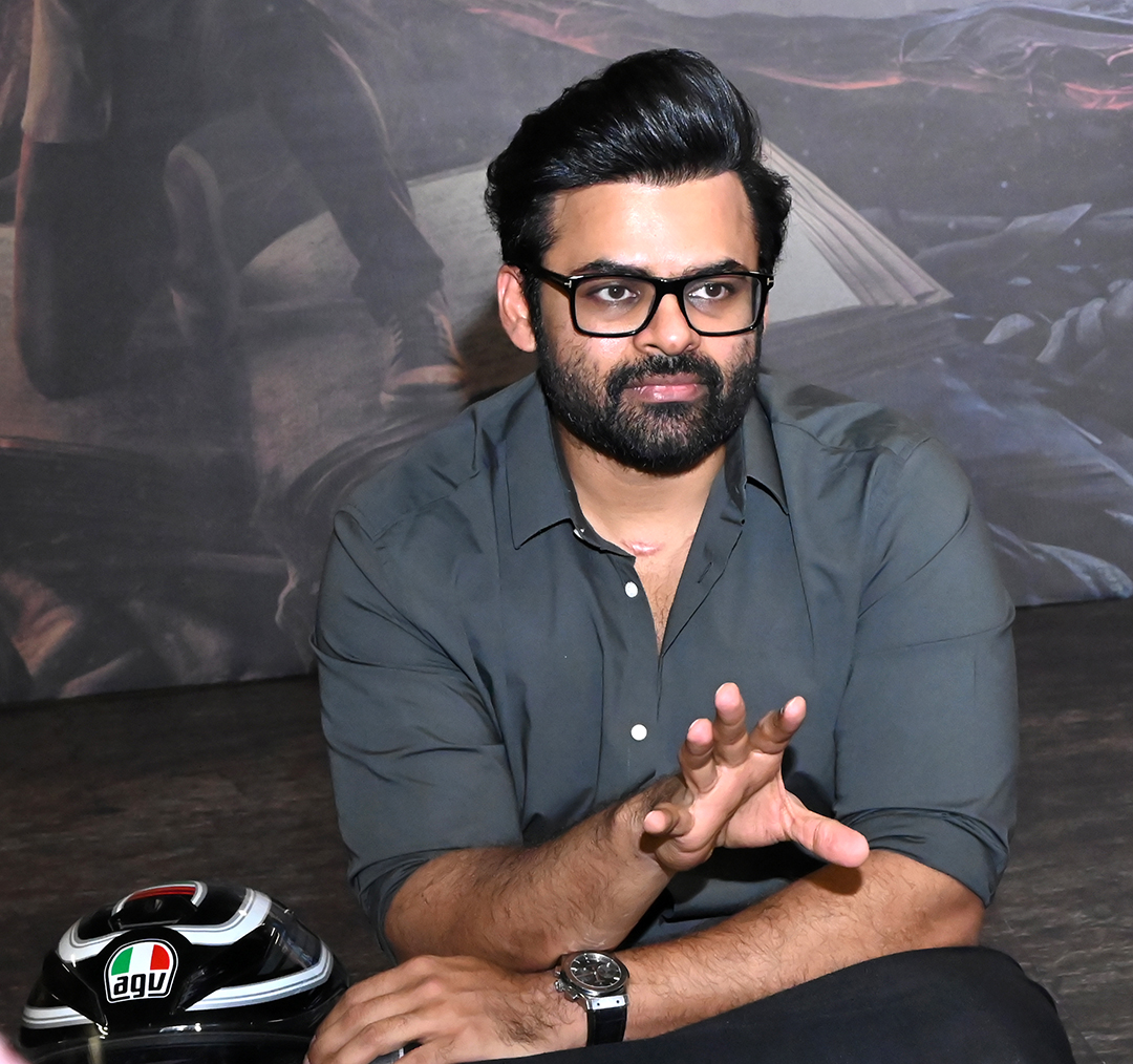 Sai Dharam Tej At Virupaksha Movie Interview