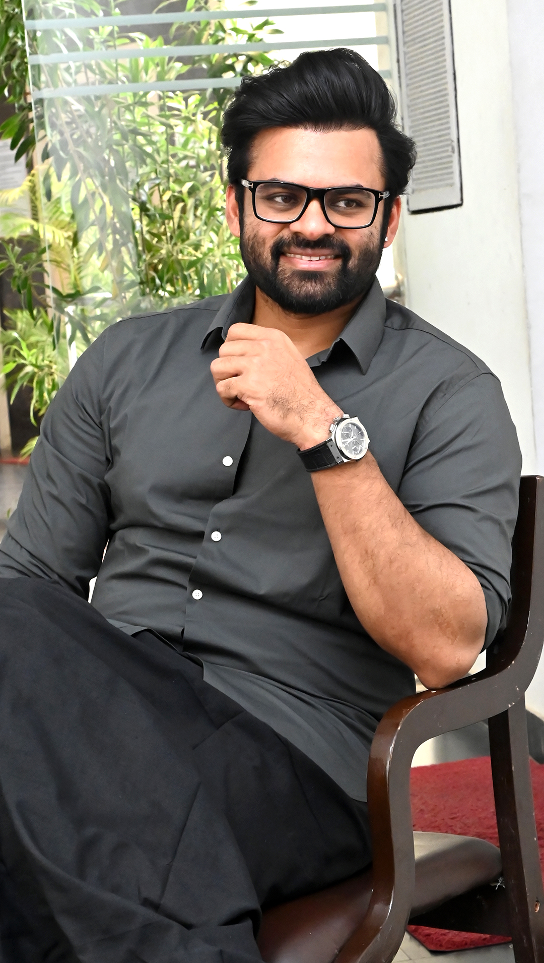 Sai Dharam Tej At Virupaksha Movie Interview