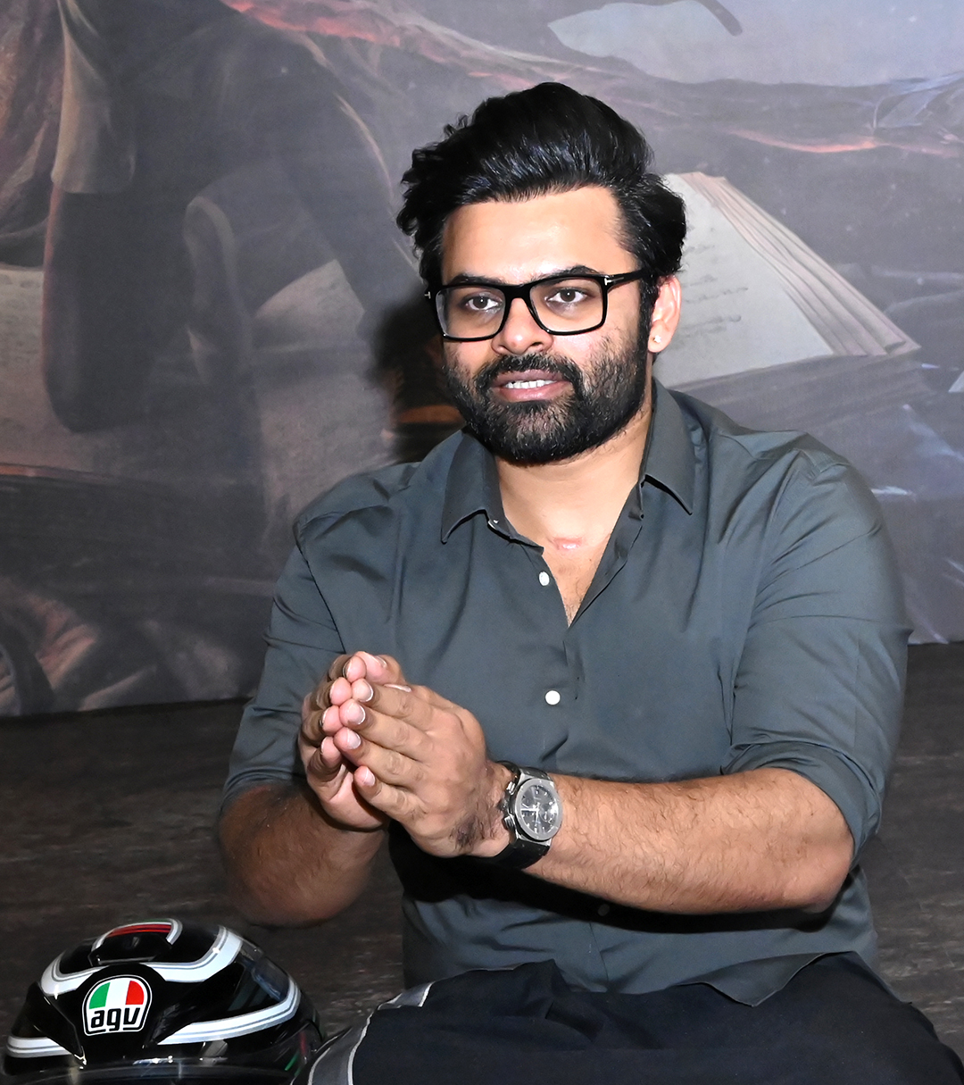 Sai Dharam Tej At Virupaksha Movie Interview