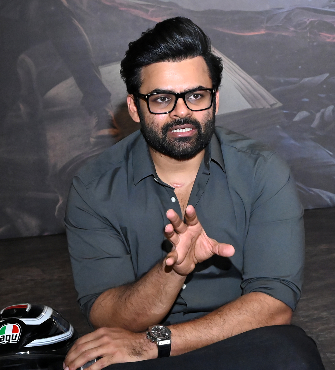 Sai Dharam Tej At Virupaksha Movie Interview