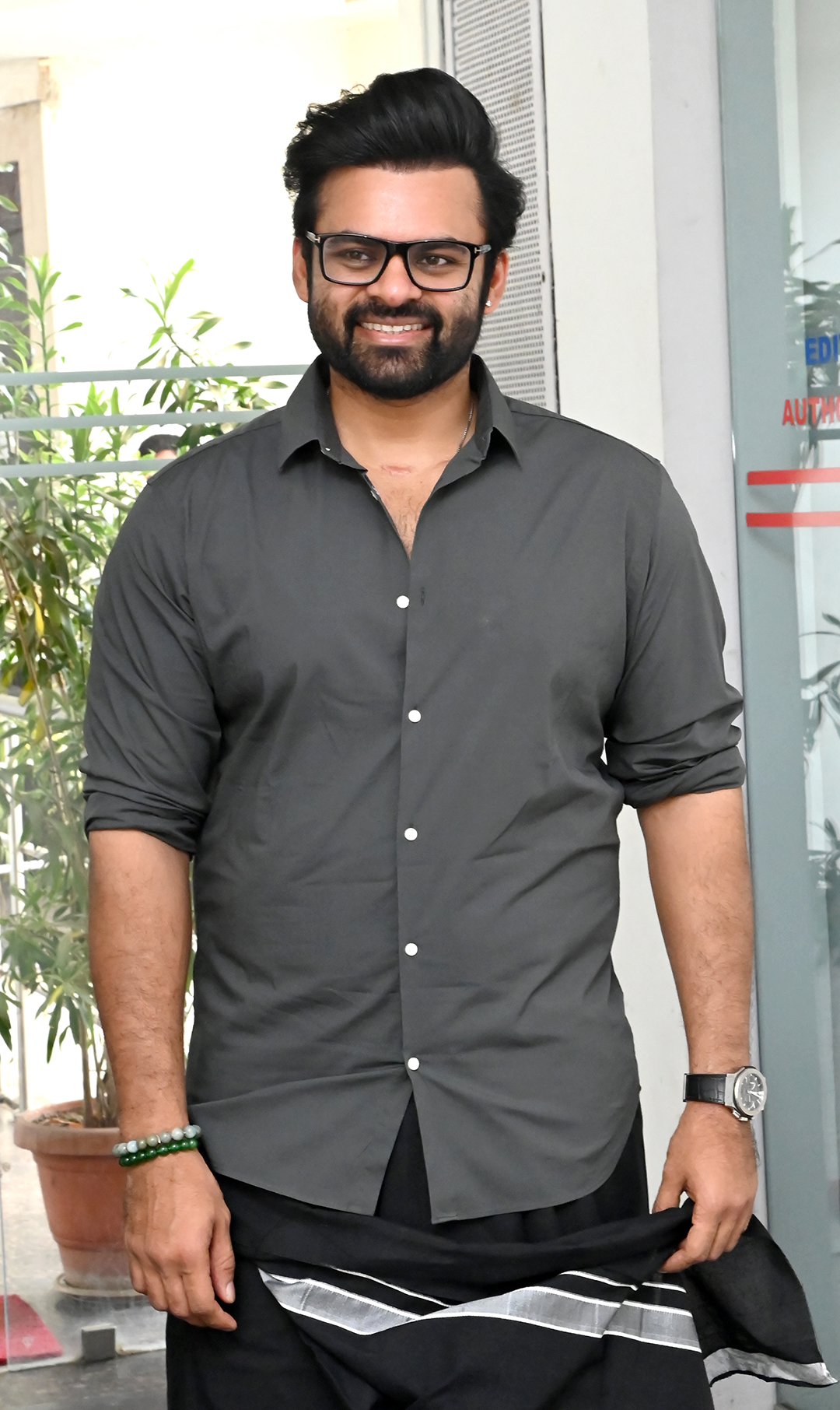 Sai Dharam Tej At Virupaksha Movie Interview