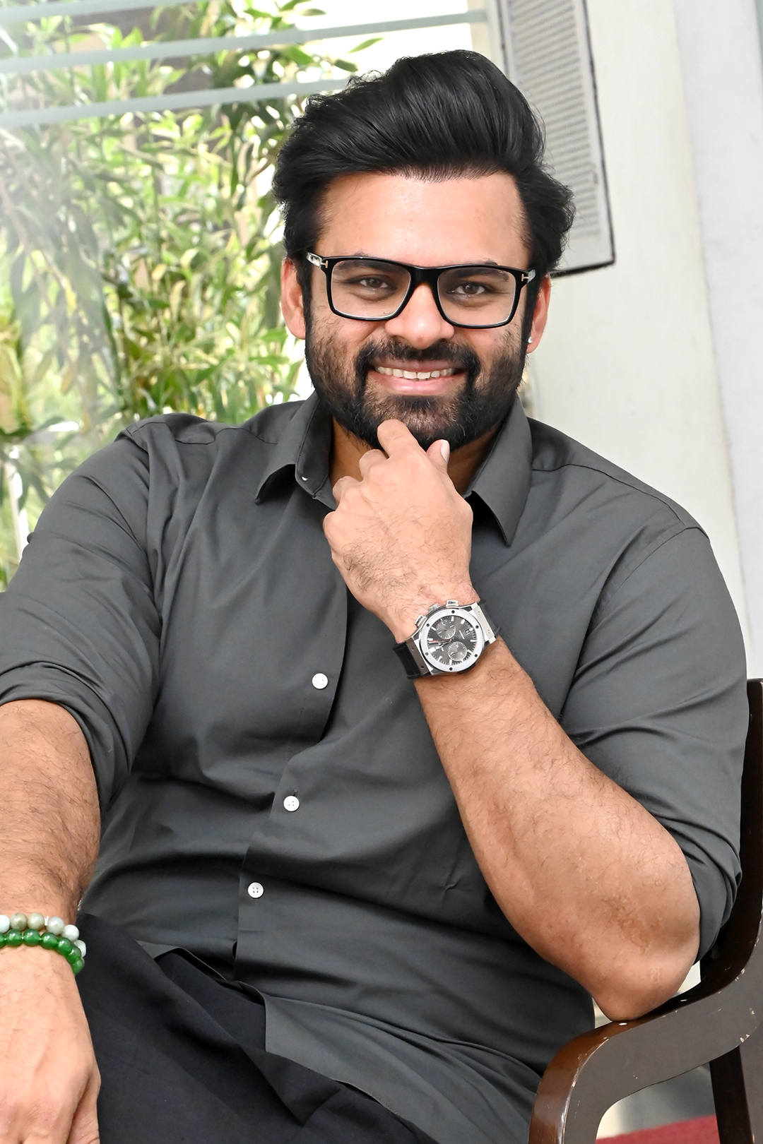 Sai Dharam Tej At Virupaksha Movie Interview