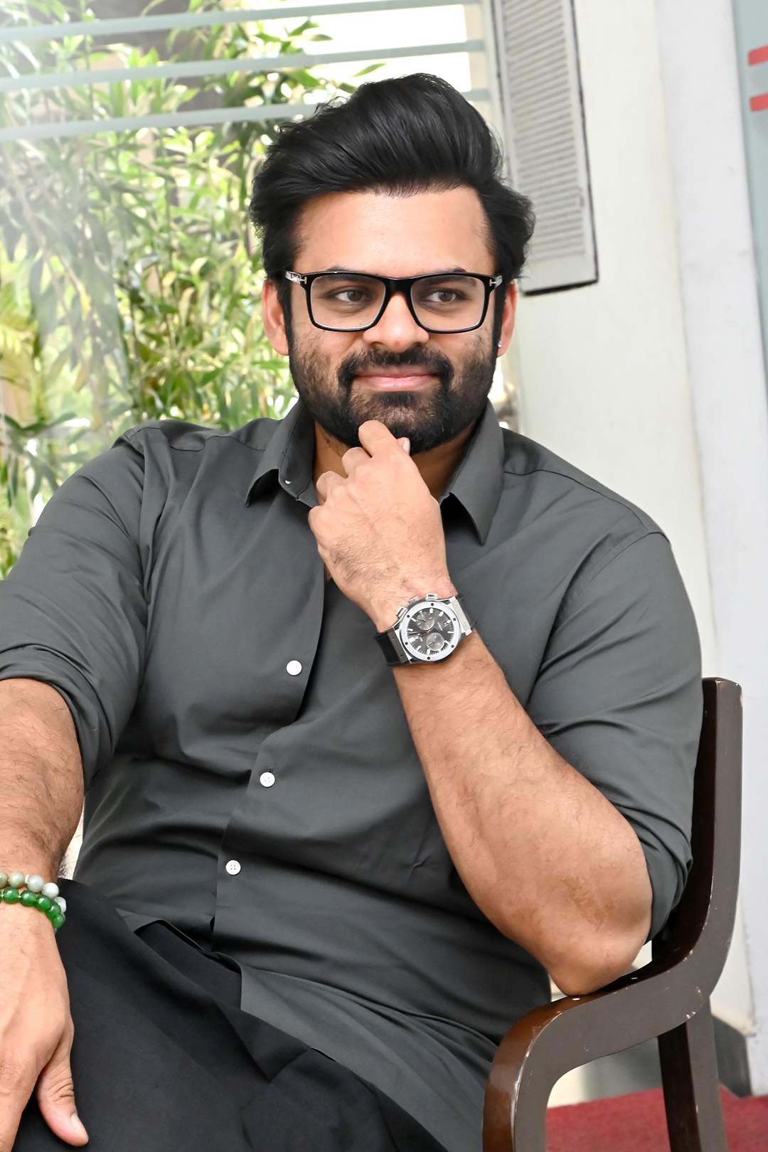 Sai Dharam Tej At Virupaksha Movie Interview