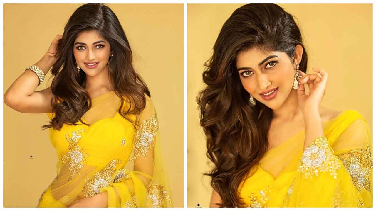 Srijita Ghosh | పసుపురంగు చీరలో ముద్దబంతిలా మెరిసిపోతున్న శ్రీజితా ఘోష్..