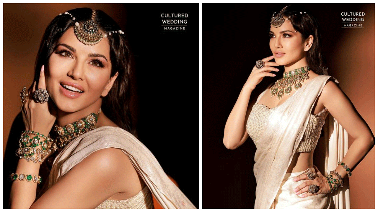 Sunny Leone | చీరకట్టులో సోయగాల వల వేస్తున్న సన్నీలియోన్..