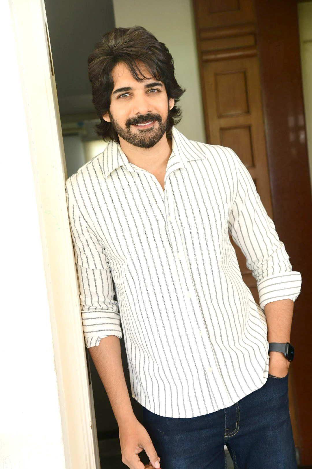 Sushanth Anumolu At Ravanasura Movie Interview